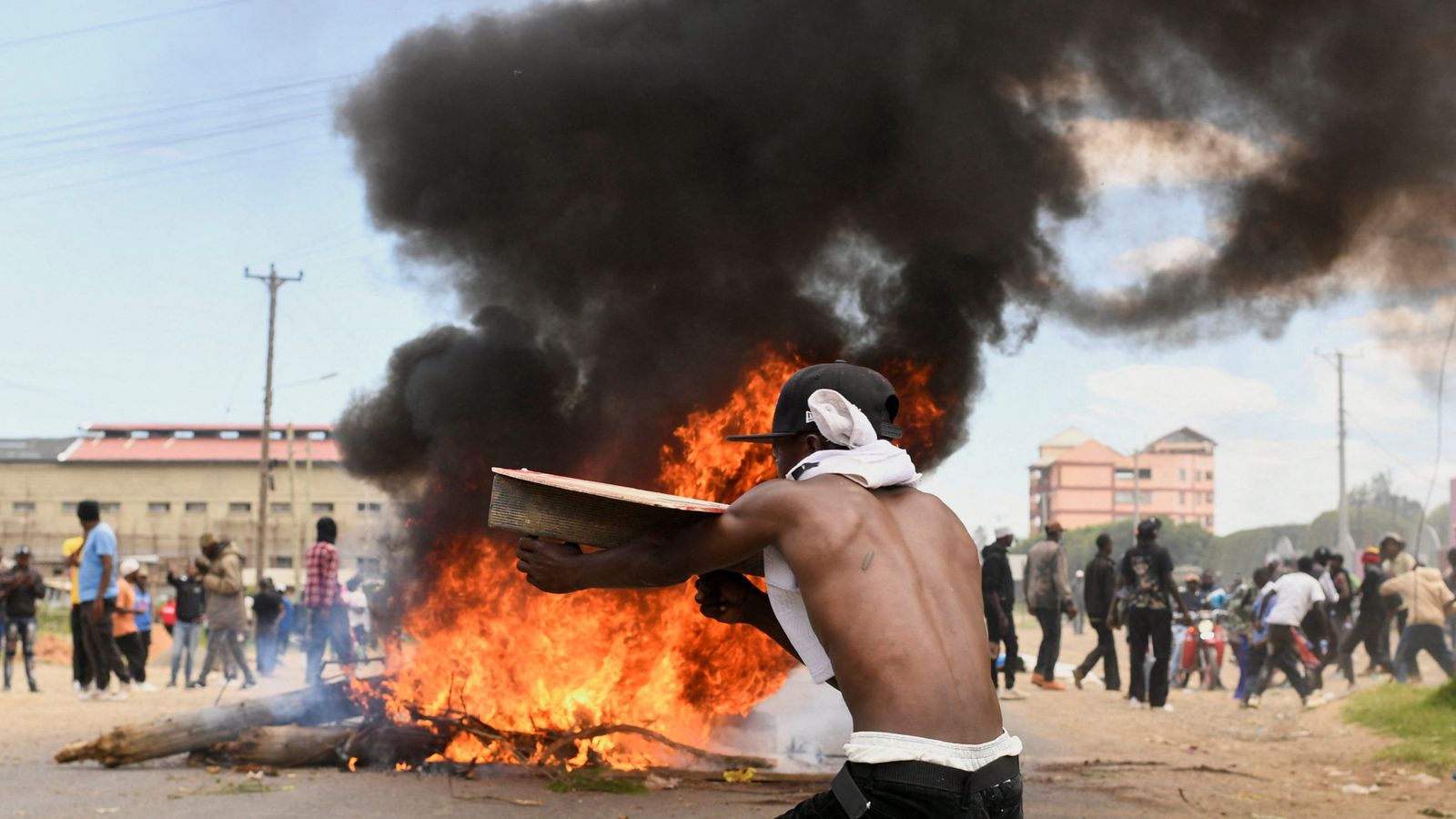Two dead in Kenya after protests against US planned Ebola quarantine zone