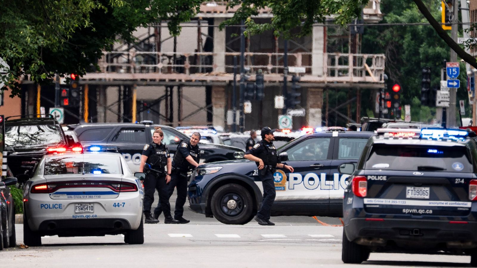 Police officer, passer-by and gunman killed in hotel shoot-out