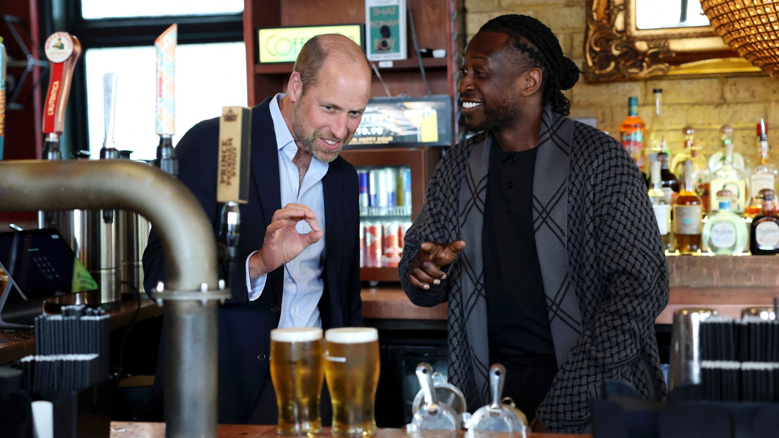 Prince William: I love pubs - we must protect them