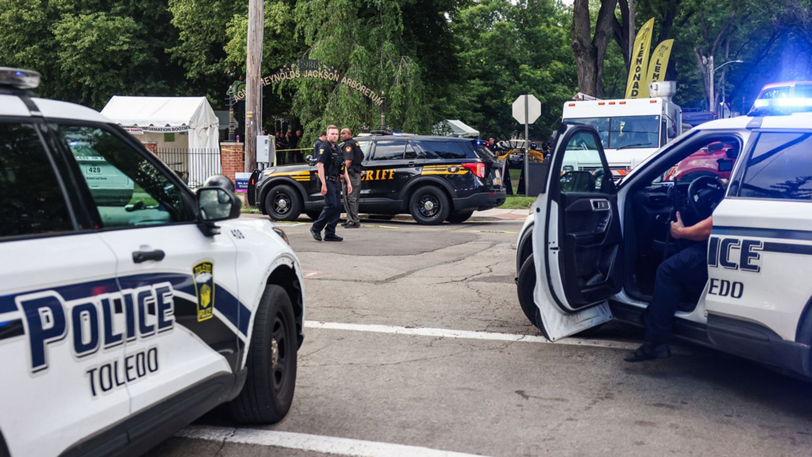 Manhunt after 12 people shot at festival in Ohio | US News | Sky News