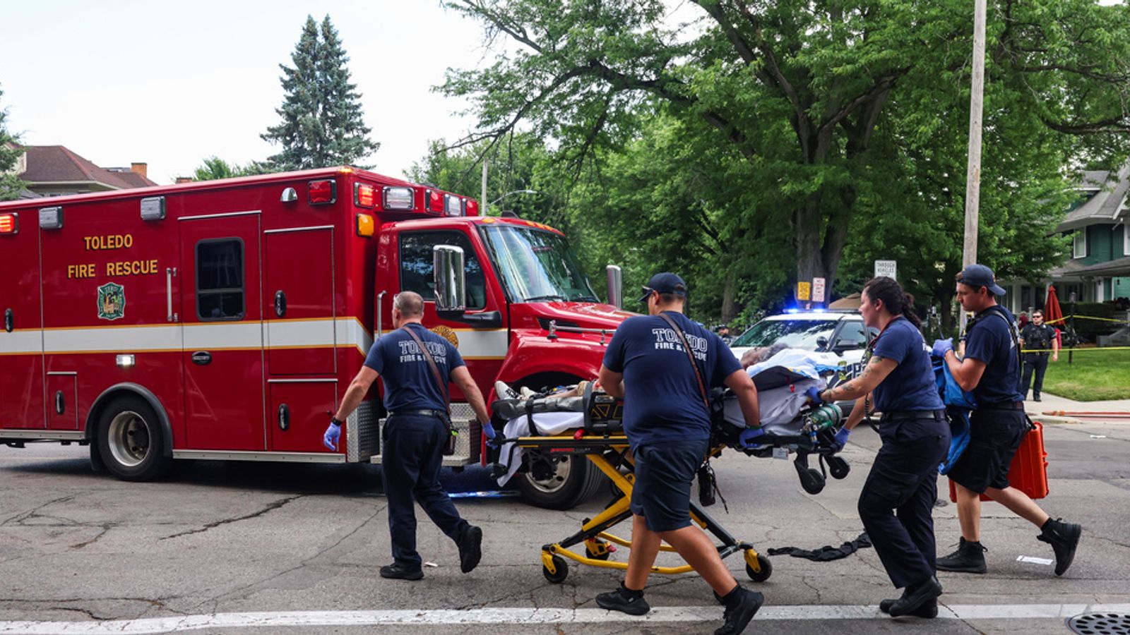 Manhunt after 12 people shot at festival in Ohio | US News | Sky News