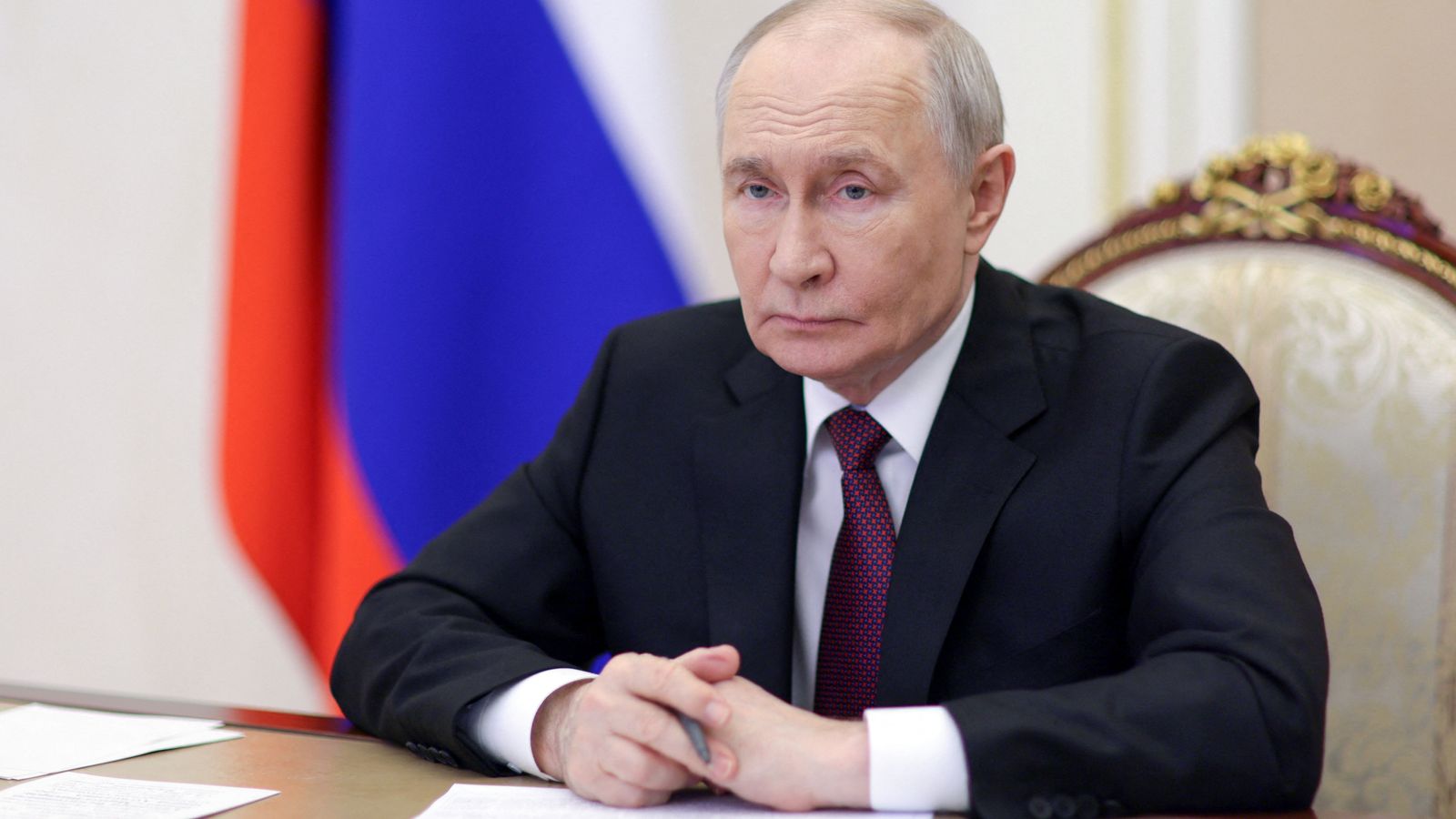 Putin says Russia 'ready for peace talks' after Ukraine refinery strikes