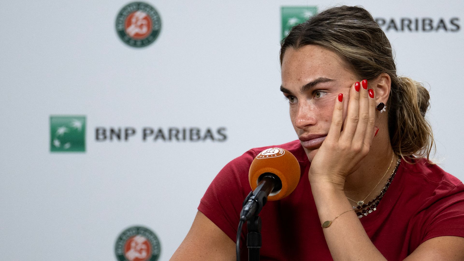 Sabalenka: I just 'want to quit tennis' after French Open collapse