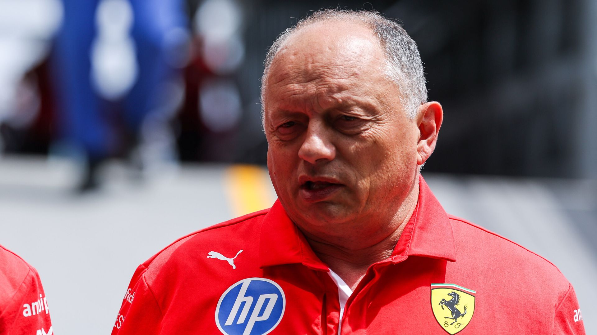 Ferrari boss Vasseur hospitalised after medical checks