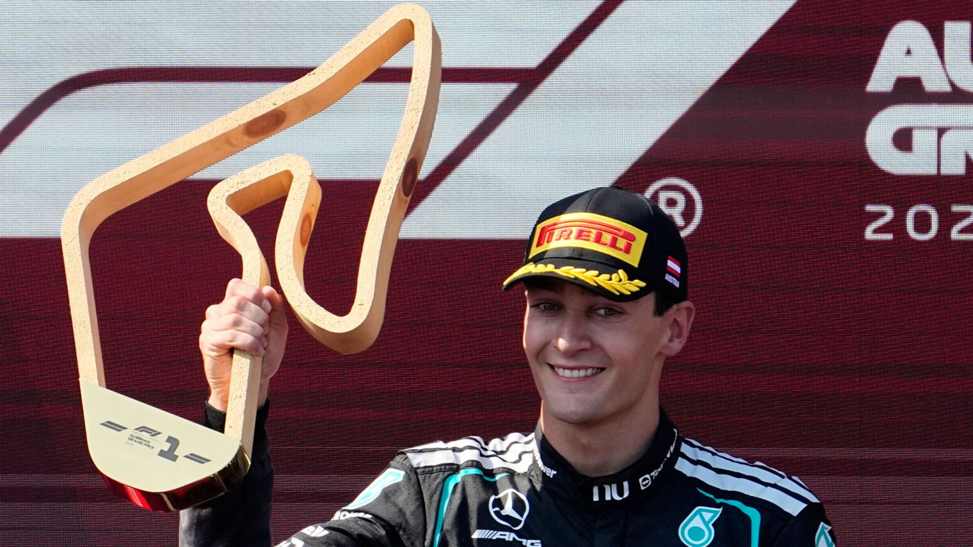 Russell holds off Verstappen to win Austrian GP