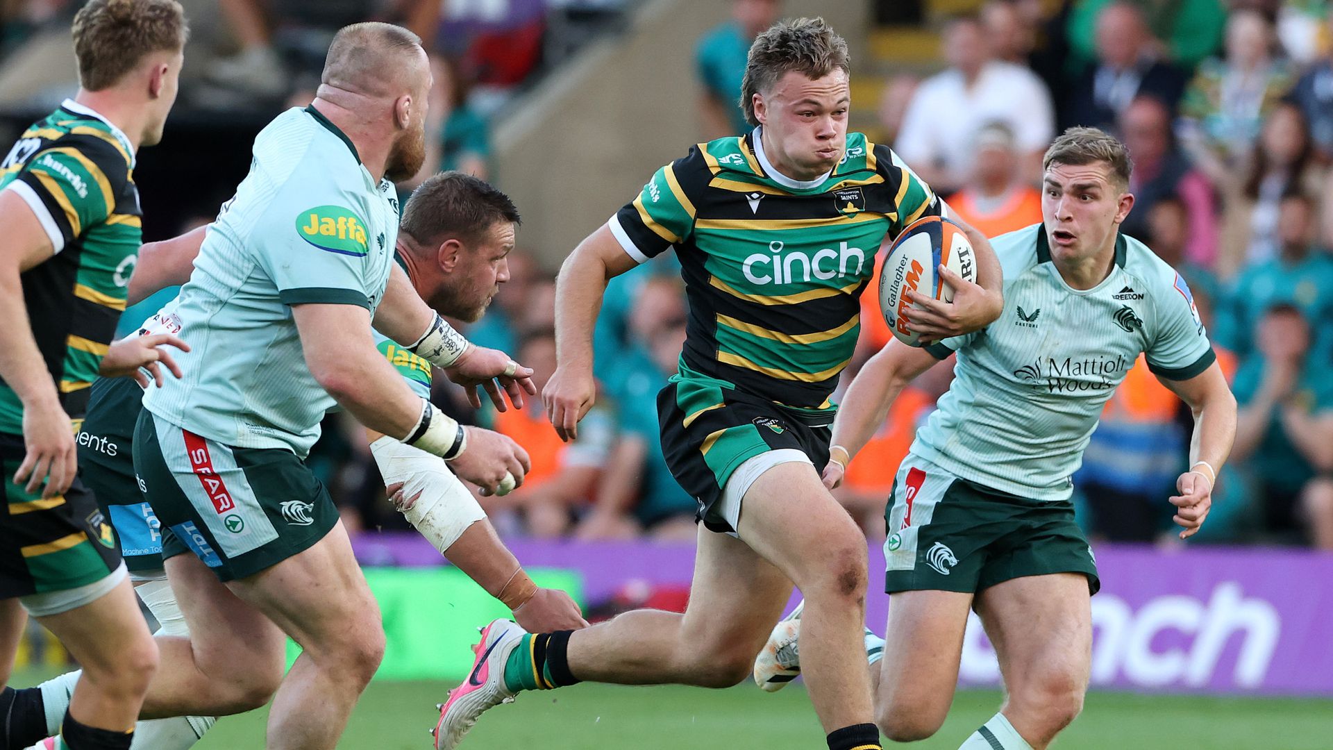 Northampton reach Prem final with fine win over East Midlands rivals Leicester