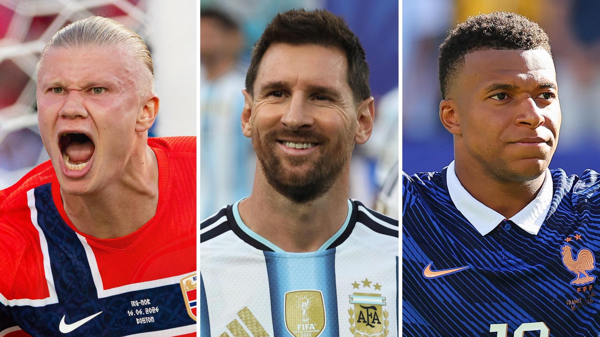 Messi, Mbappe and Haaland set blistering pace - will Kane join Golden Boot party?