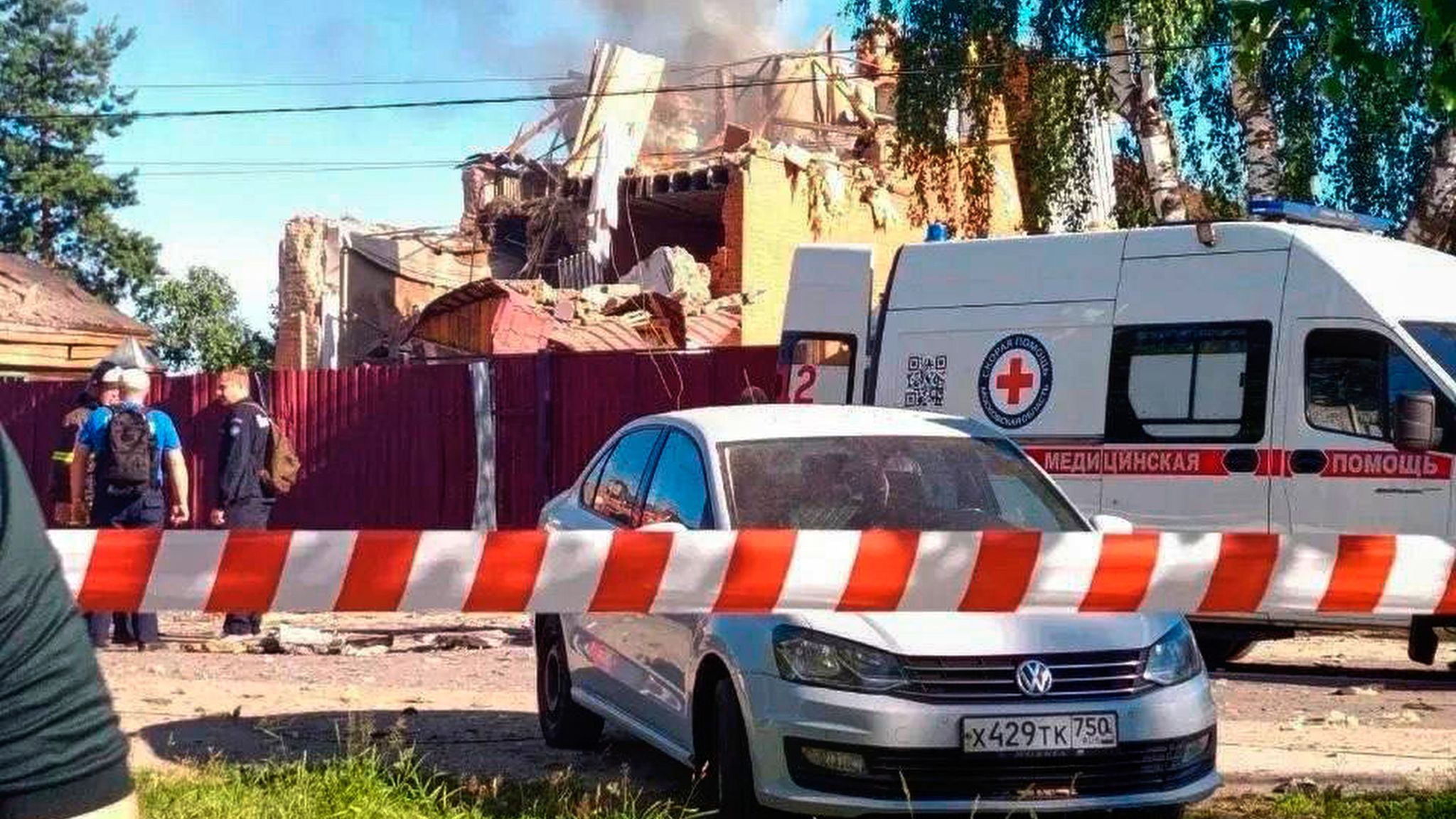 Ukraine war latest: Russian satellite site hit by strike, Zelenskyy says, as baby killed by drone in Moscow region | World News | Sky News