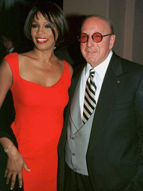 Houston and Davis in 1998. Pic: Reuters