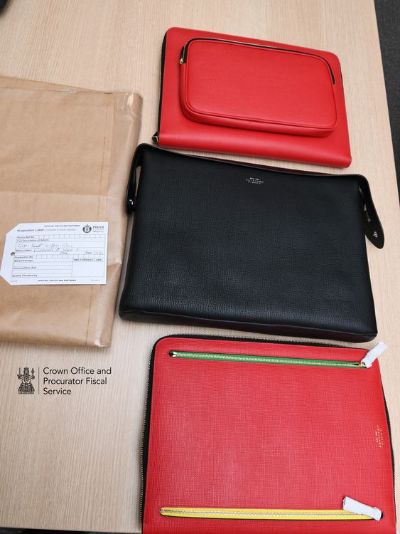 Three folios from Smythson: £794