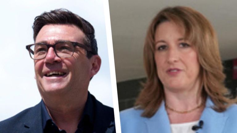 The chancellor says she wants Andy Burnham to be the next prime minister.