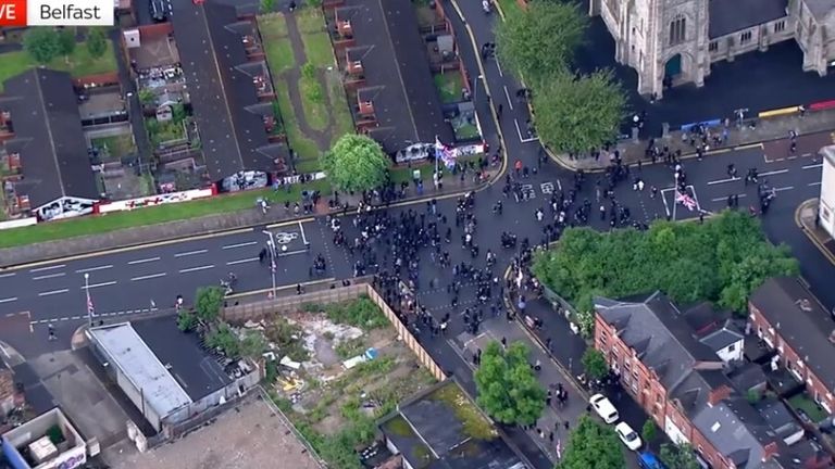 Belfast Attack Latest Fires Started In City As Suspect 30 Charged belfast-attack-latest-fires-started-in-city-as-suspect-30-charged
