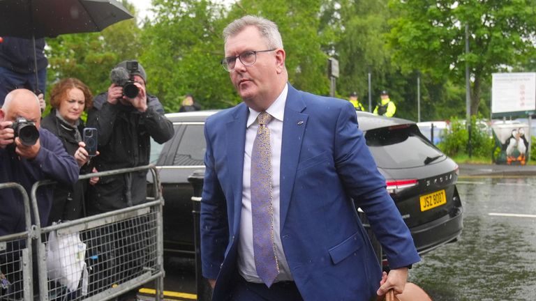 Donaldson arriving at Newry Crown Court on Friday. Pic: Reuters