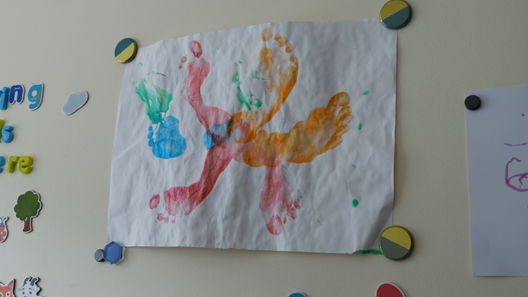 Emily's colourful artwork