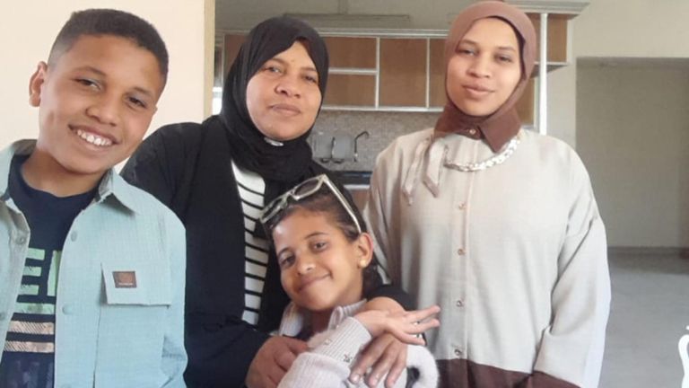 He wishes his family could be in the UK to support him