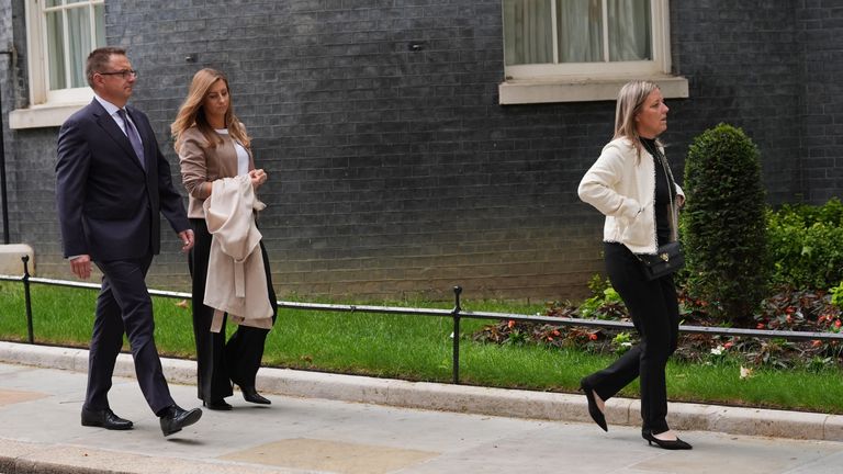 Lucy, Mark and Katie, Henry Nowak's mother, father and stepmother, met Sir Keir Starmer for just under an hour.