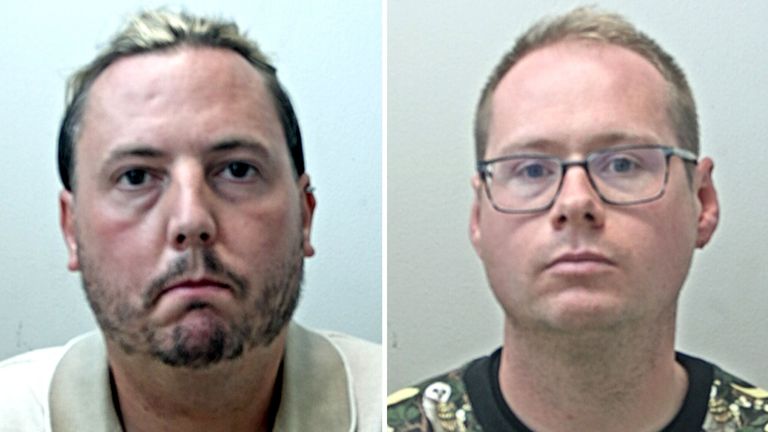 Jamie Varley and John McGowan-Fazakerley. Pic: Lancashire Police
