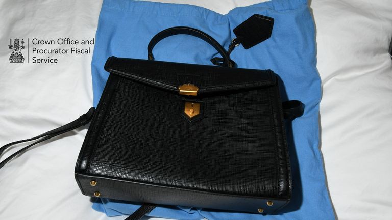 Coronet bag from Smythson: £466.20