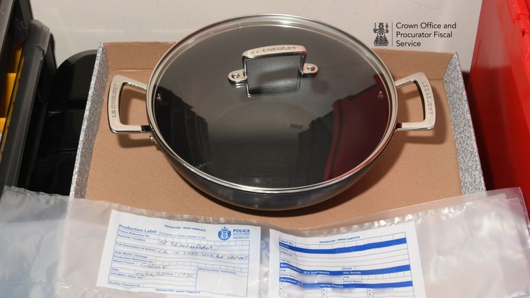Le Crueset 3-ply stainless steel non-stick wok with lid from Amazon: £170