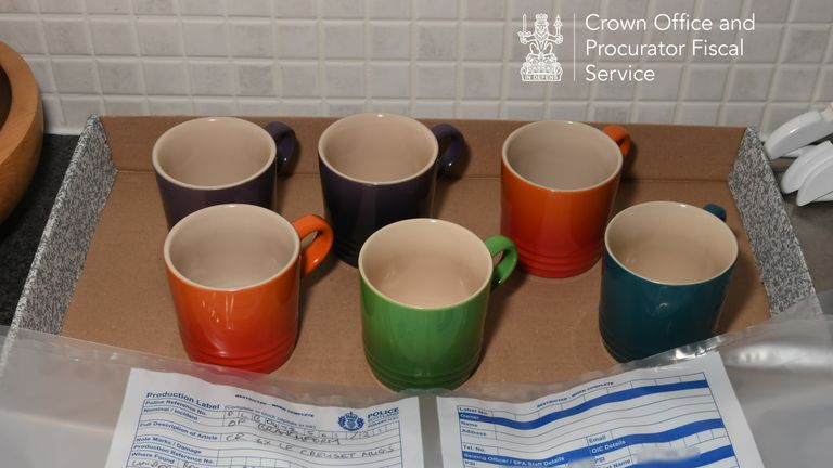 Le Crueset mugs: £85
