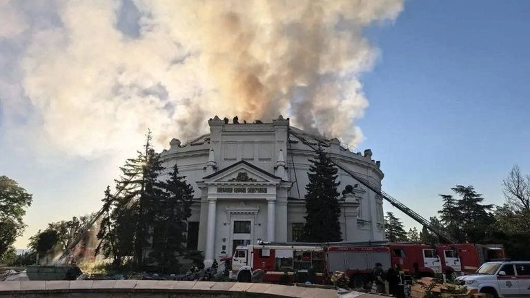  Governor of Sevastopol Mikhail Razvozhayev/handout via Reuters