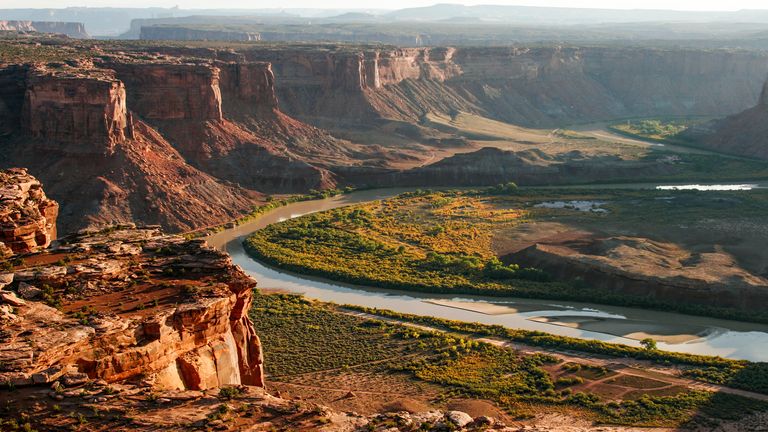 Mineral Bottom, a remote desert area near the Utah-Colorado border. File image: AP