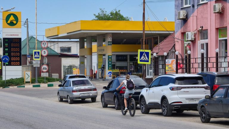 Yevpatoriya, Crimea. Pic: Reuters