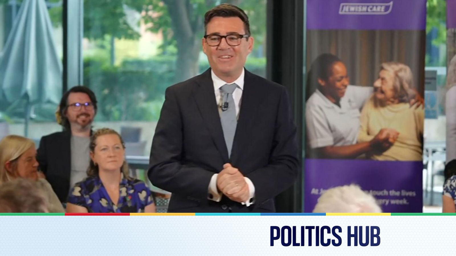 Politics latest: Burnham says social care should be fixed before ...