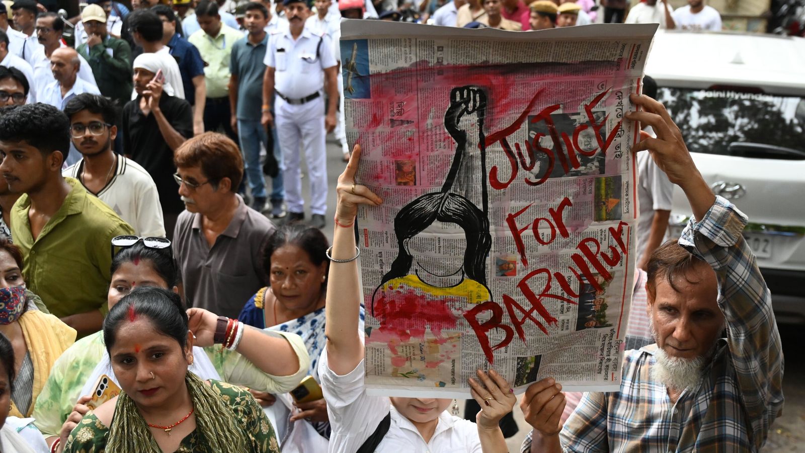 Protests threaten to spiral out of control after rape and murder of girl, 12, in India