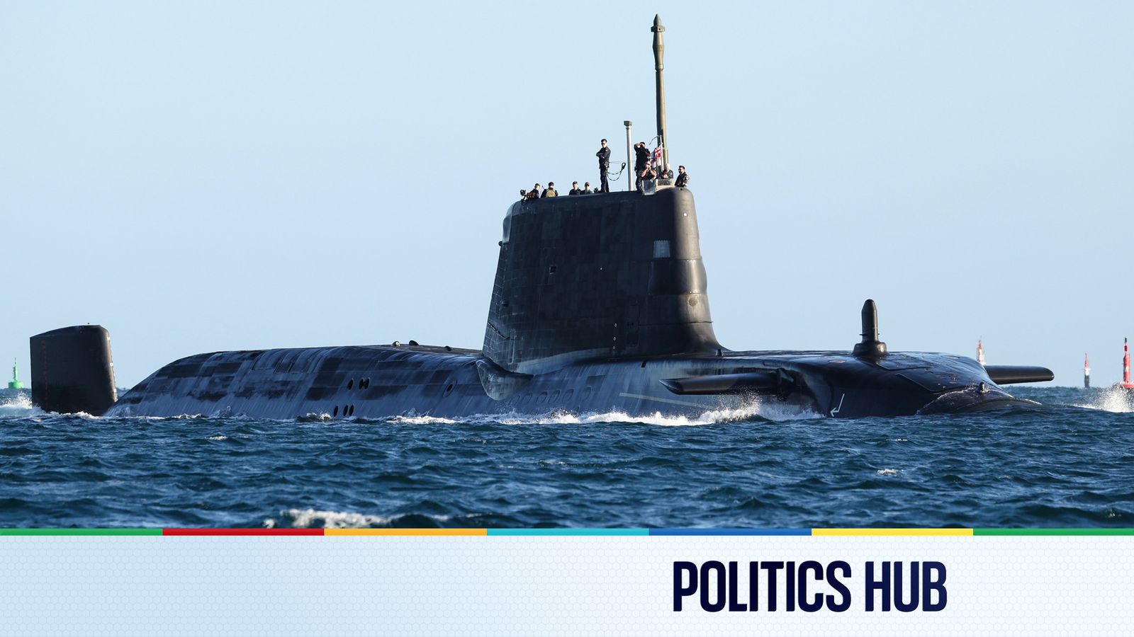 Politics latest: PM commits to multibillion-pound nuclear submarine ...