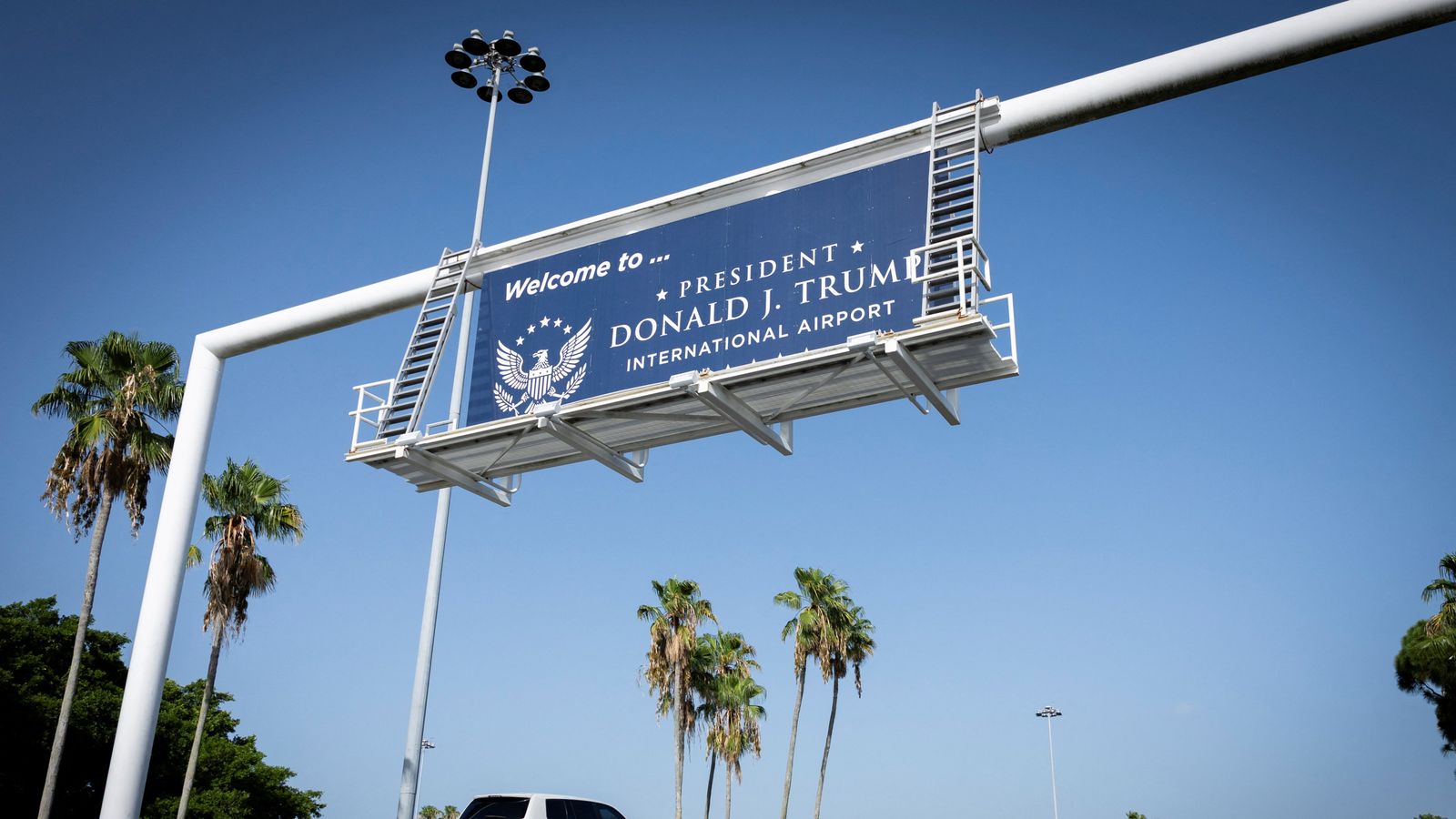 Florida airport renamed President Donald J Trump International Airport | US News