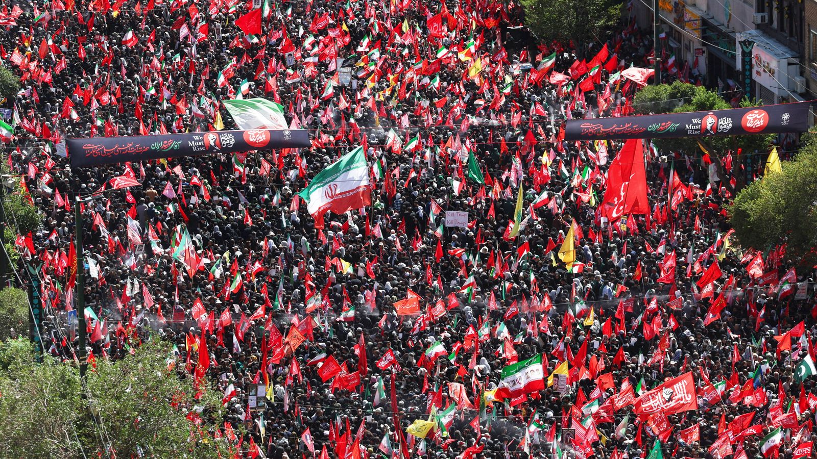 Iran war latest: Thousands attend slain ayatollah's burial - as Iran ...
