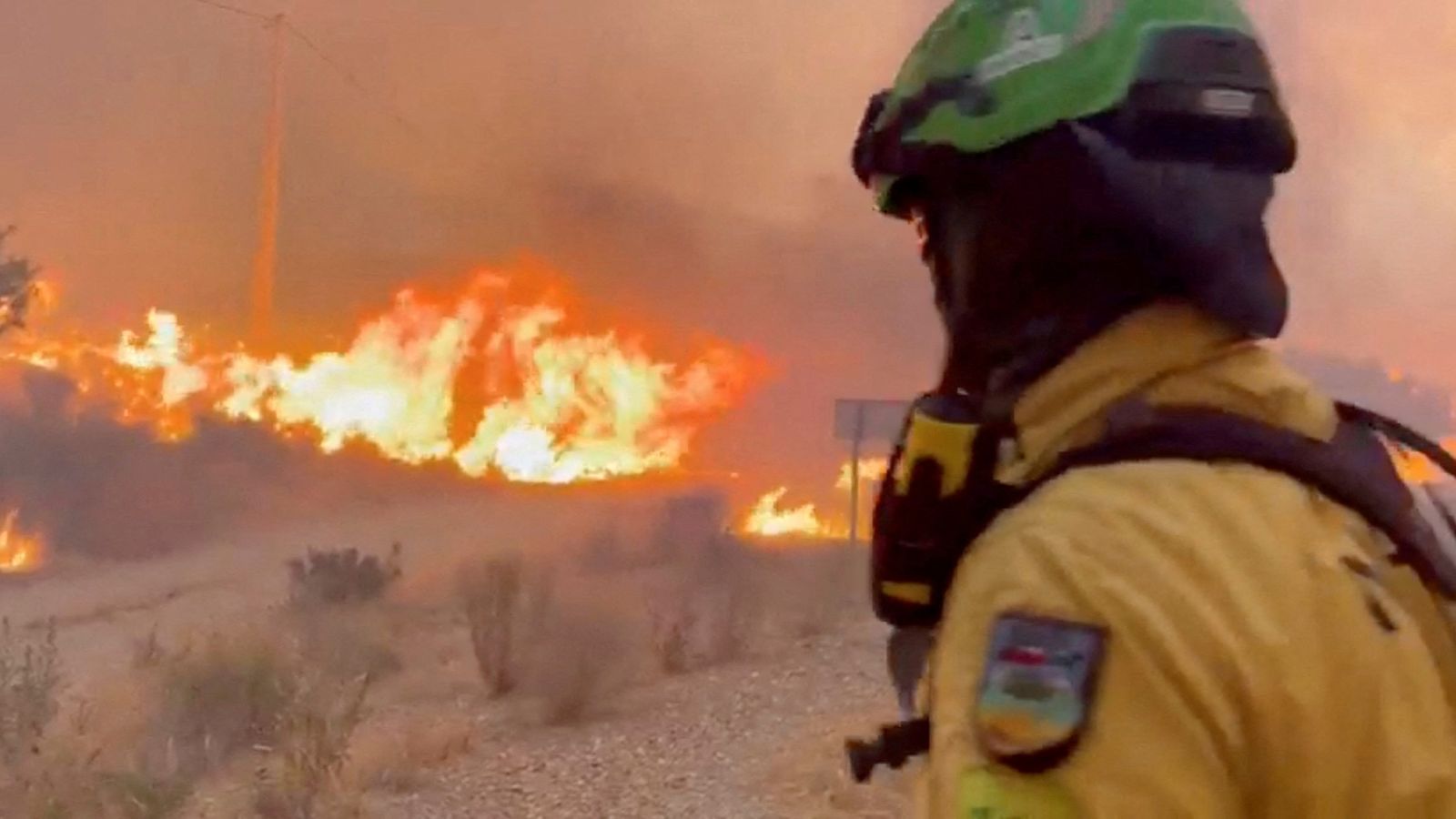 Spain wildfire: Four people from Britain feared to be among 11 killed | World News | Sky News