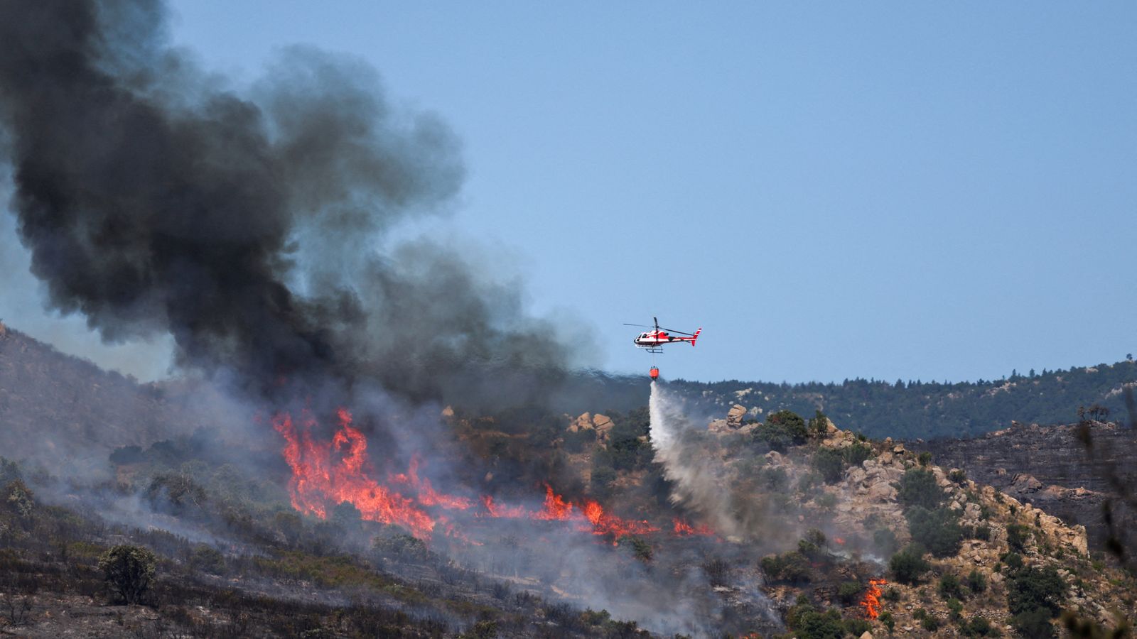 Firefighter, 22, dies in French wildfire as European temperatures soar again