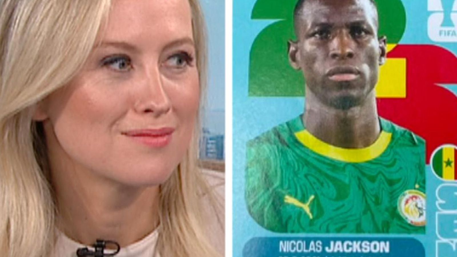 'I've got FIVE Nicolas Jacksons!': Sophy Ridge's World Cup sticker ...