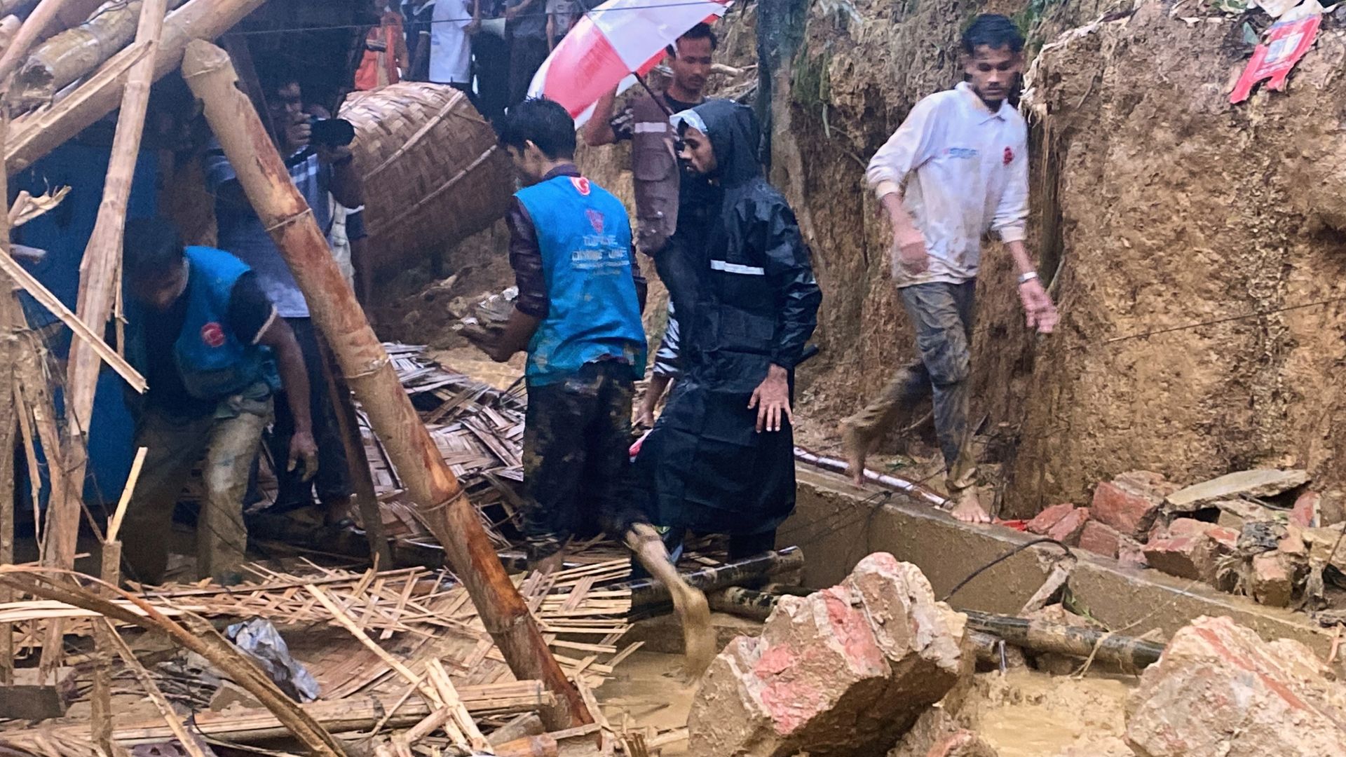 Five children among at least 13 killed in Bangladesh landslides