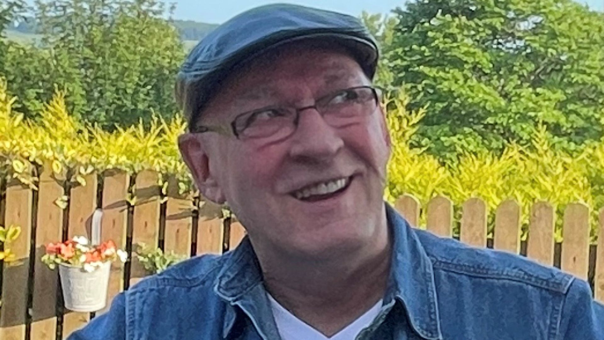 Banned driver killed a great-grandfather after crashing stolen supercar — image supplied by Sky News's feed