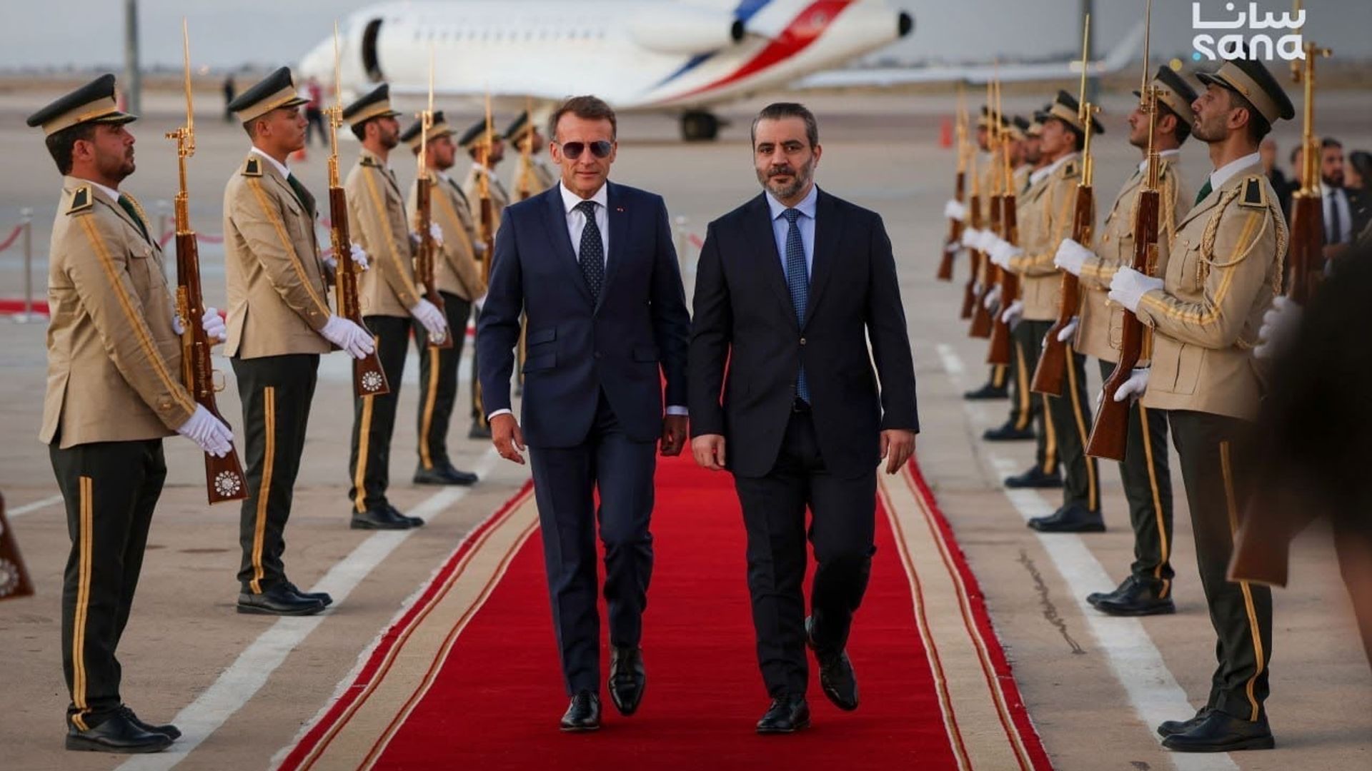 Macron first major western leader to visit Syria since fall of Assad