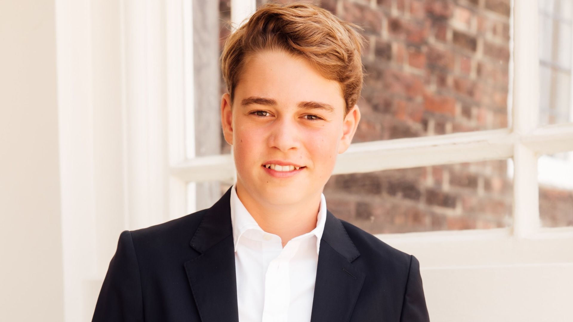 Prince George pictured in new photo on day he becomes a teenager