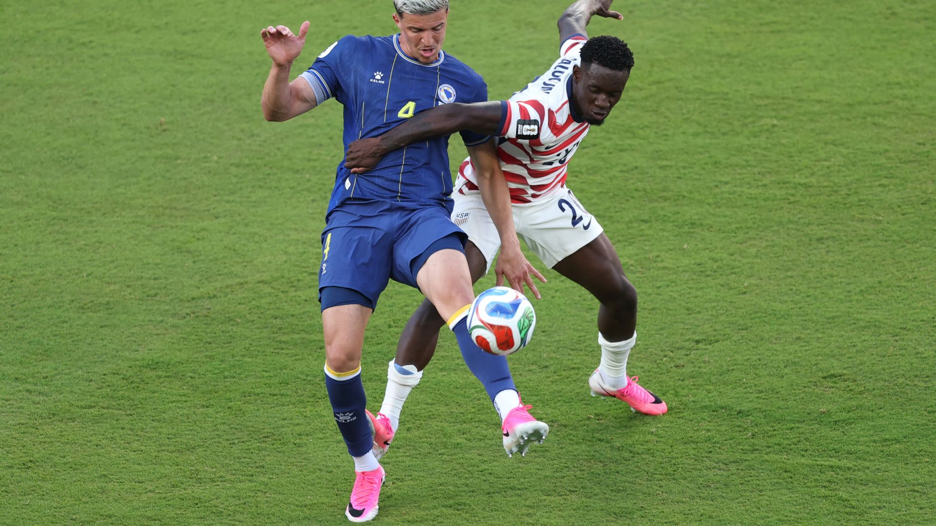 'It stinks!' Neville, Trump and Belgium speak out after FIFA allow banned Balogun to play