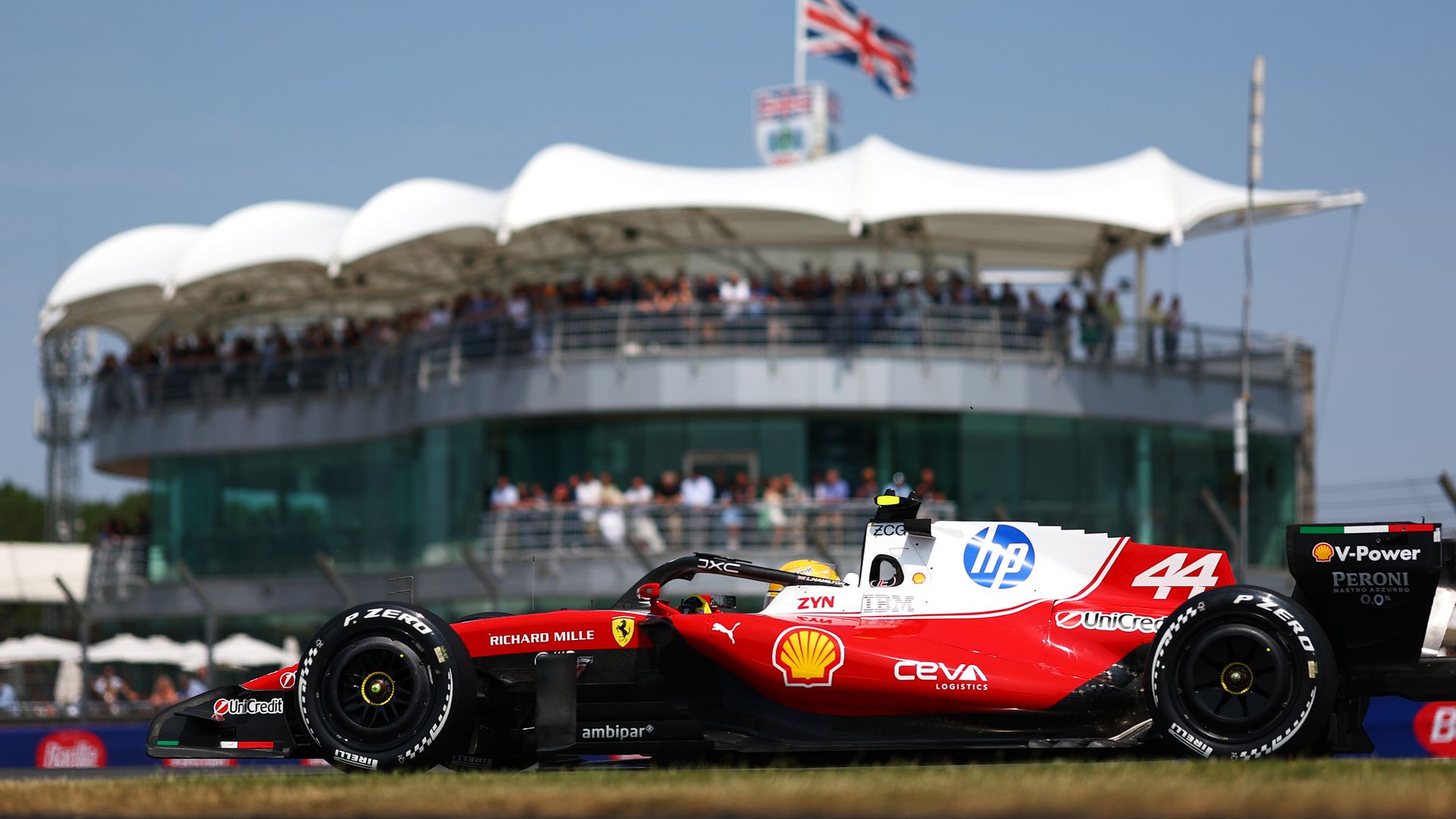 Flying Hamilton fastest at Silverstone ahead of Sprint Qualifying