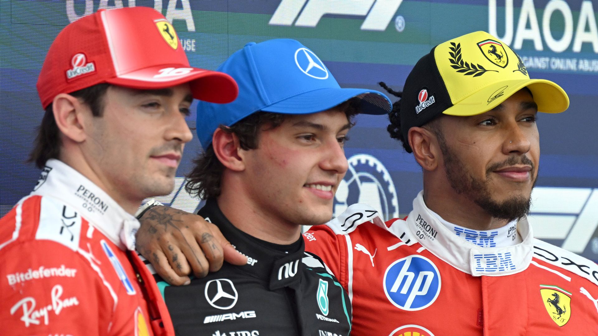 Hamilton plots Ferrari teamwork to 'topple' Antonelli in British GP
