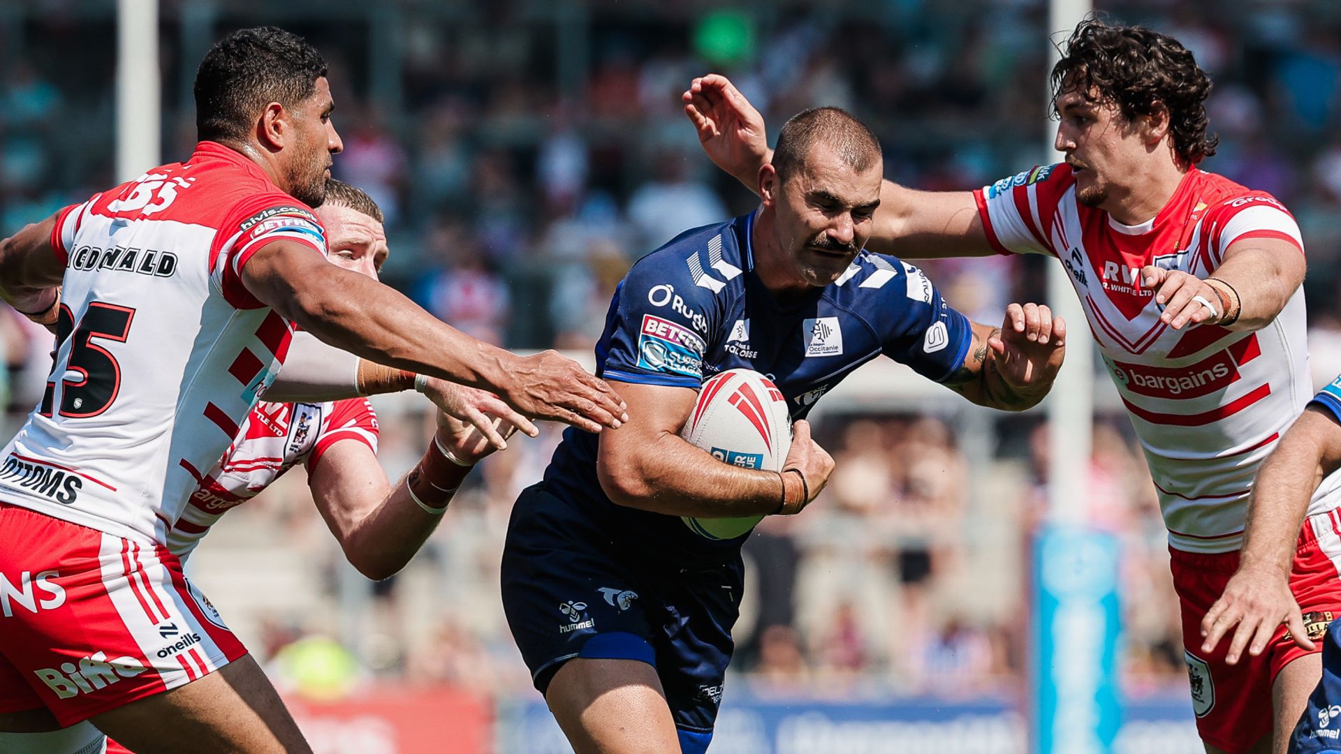 St Helens put to the sword by Toulouse in eight-try home thrashing