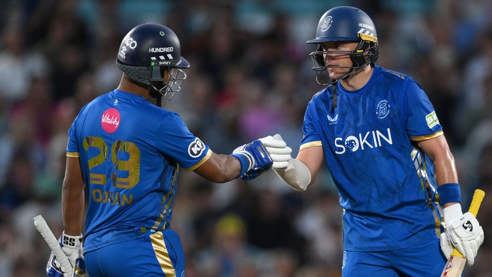 Curran, Pooran blast defending champs MI London past SunRisers in Hundred opener