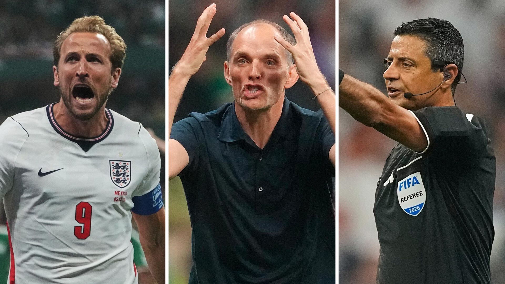 'Not good enough!' Tuchel fumes at refs after 'heroic' England win