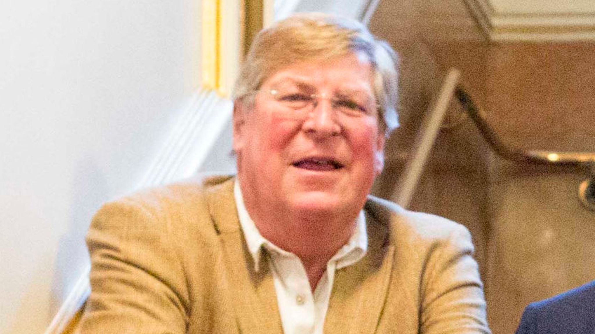 Broadcaster and journalist Edward Stourton, who had prostate cancer
