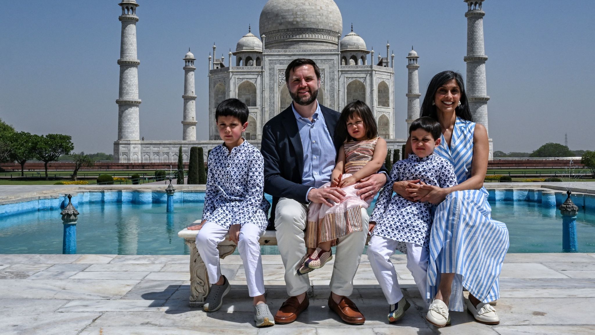Usha and JD Vance announce birth of fourth child - first time in 150