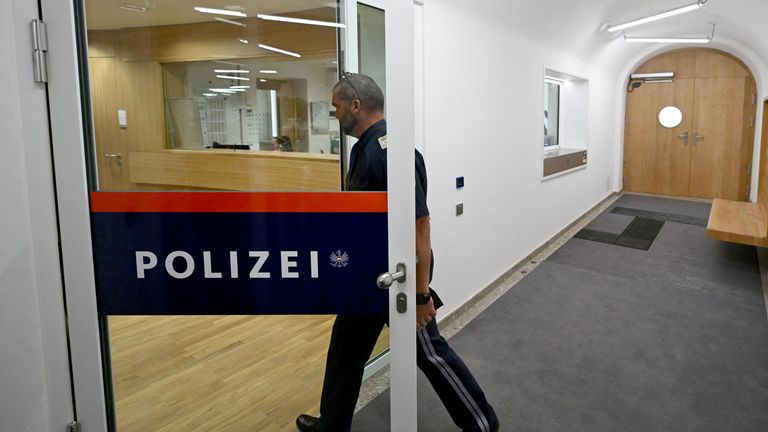 Inside the refurbished police station. Pic: Reuters/Angelika Warmuth