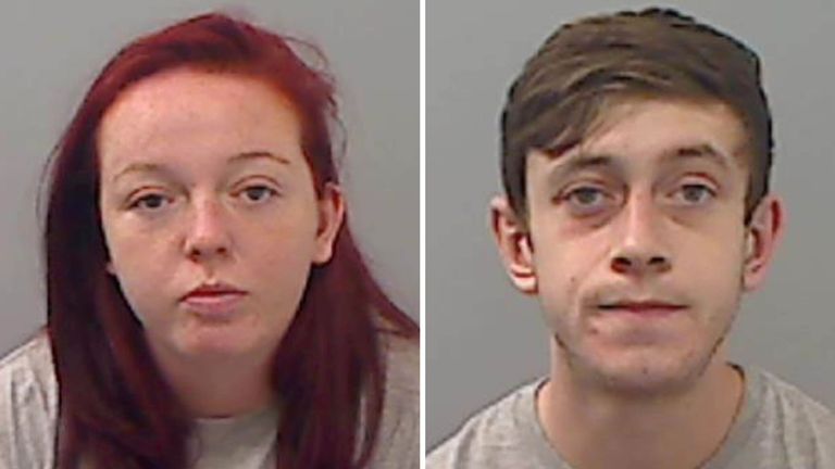 Walker and Simpson were convicted of murdering Isabelle. Pic: Cleveland Police/PA
