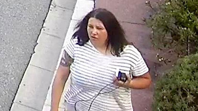Interpol released picture of Anastasiia Berezovska. Pic:Interpol
